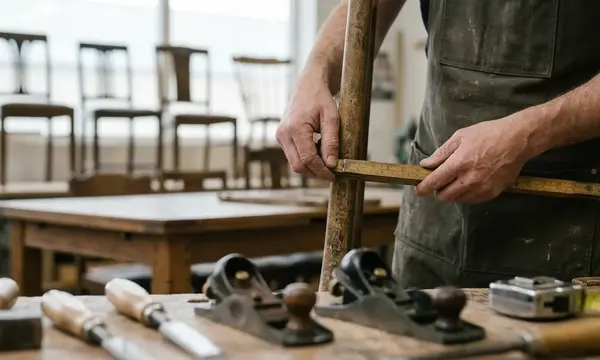 Cómo combinar sillas vintage con una mesa existente: método práctico de medidas, alturas y proporciones